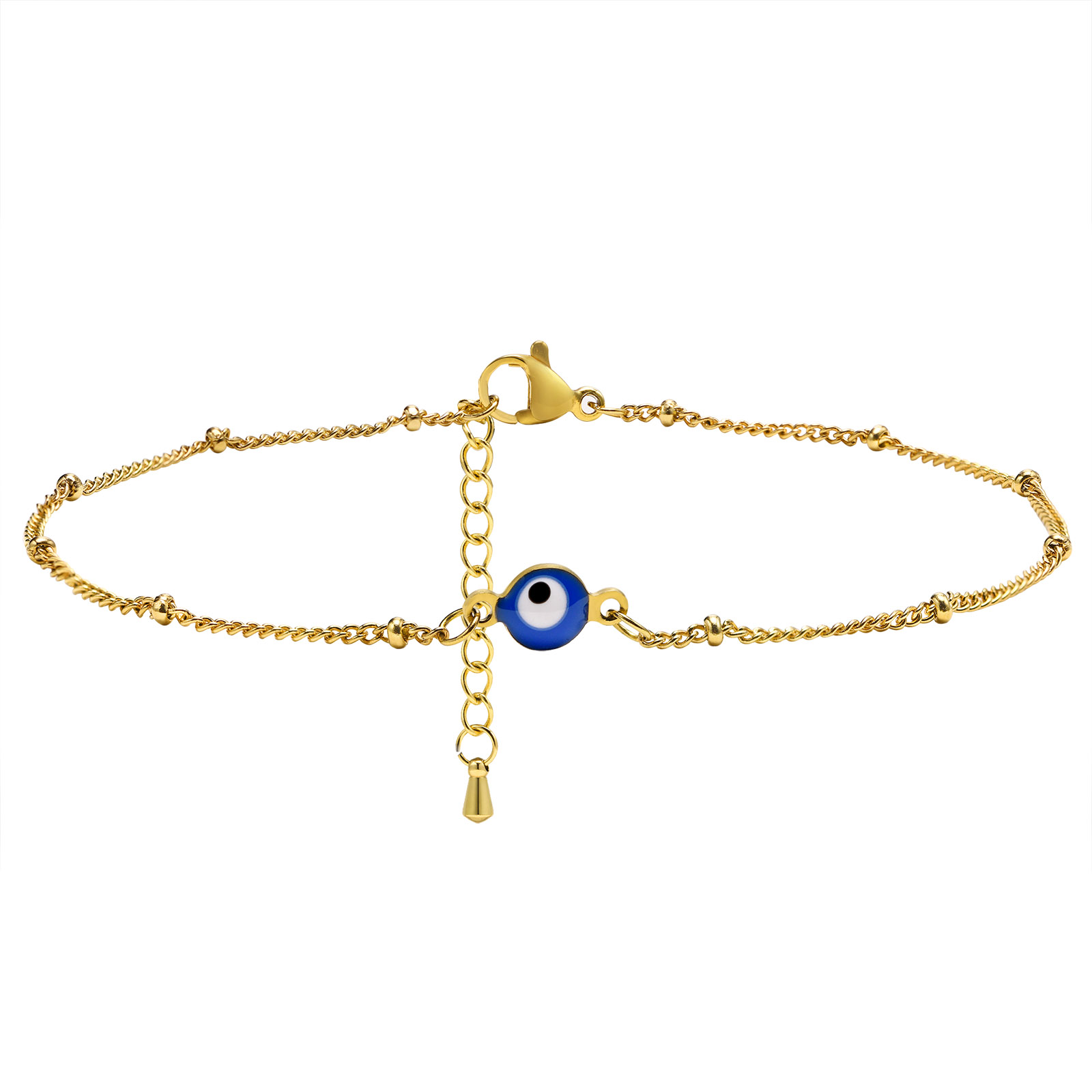 Jc Jewelry & Watches Photos - Bransoletka na kostkę Evil Eye na