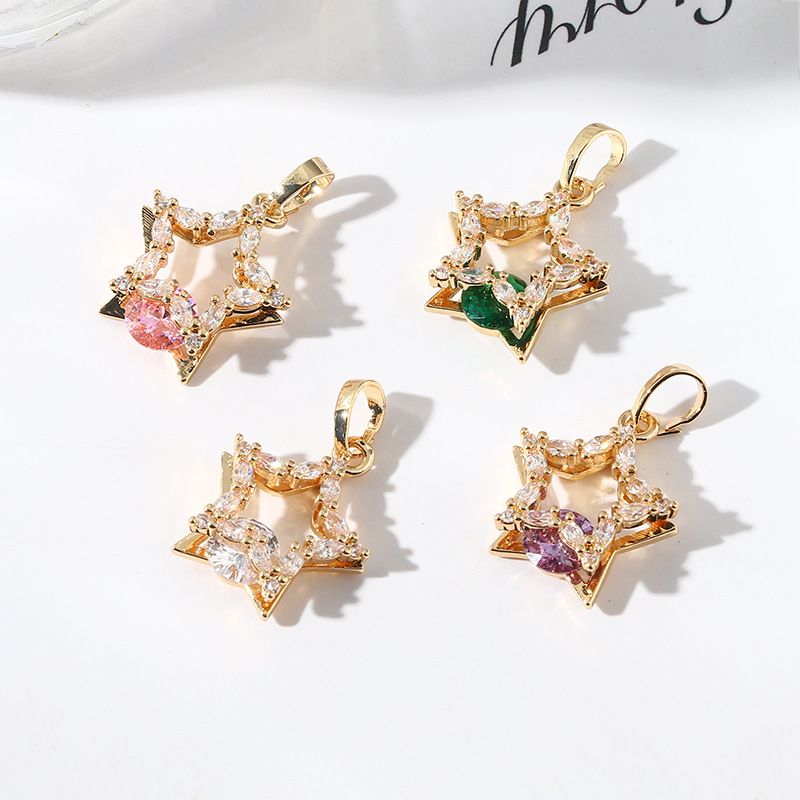 Diamond Stud Earrings - 10 sztuk/worek nowe mody wysadzane diamentami