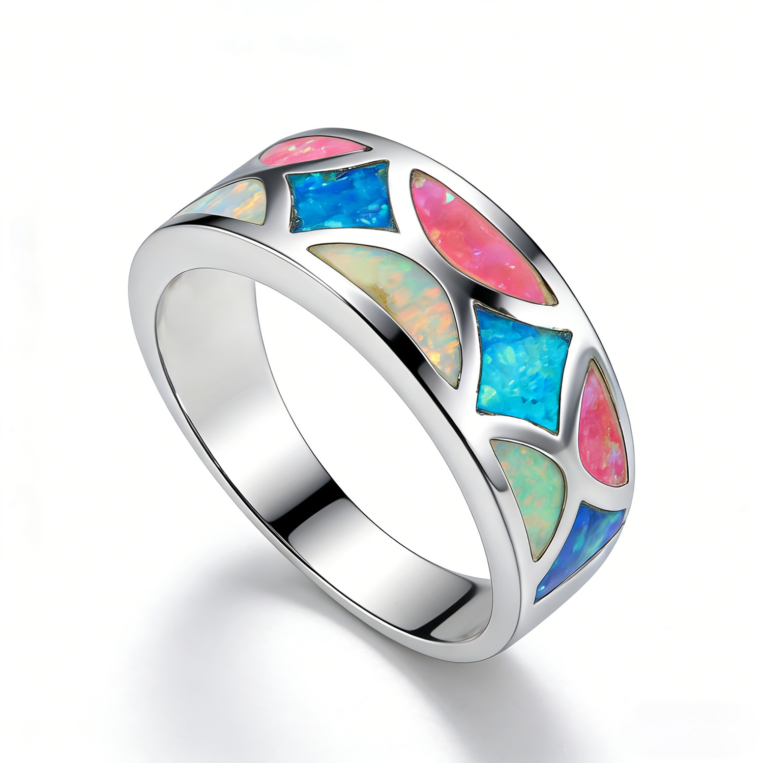 Minimalist Ring Stackable - Delikatny, elegancki prezent dla niej, romantyczny