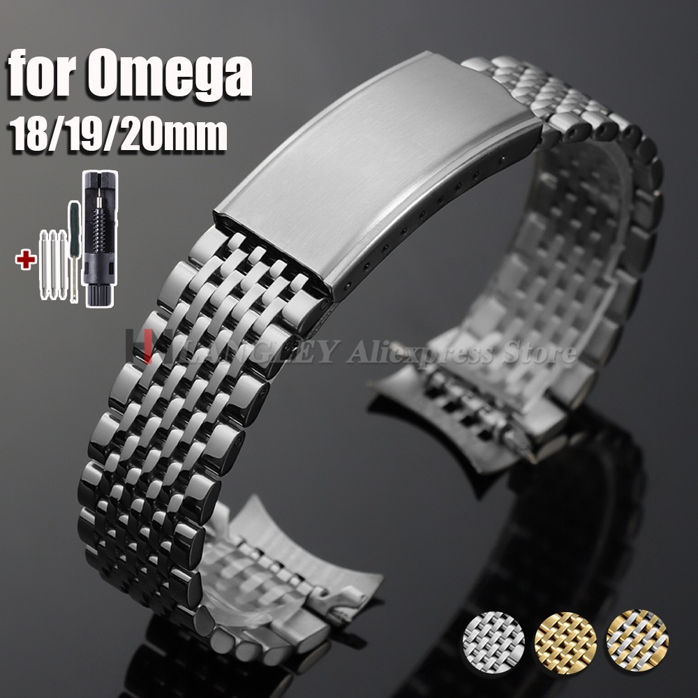 Omega Watch Speedmaster - Pasek do zegarka ze stali nierdzewnej