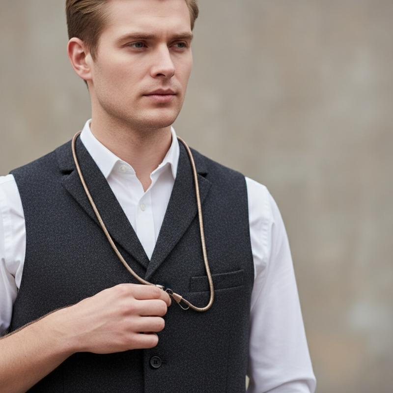 Are Watches Jewelry Or Accessories - Modny żelazny mechaniczny łańcuszek do zegarka