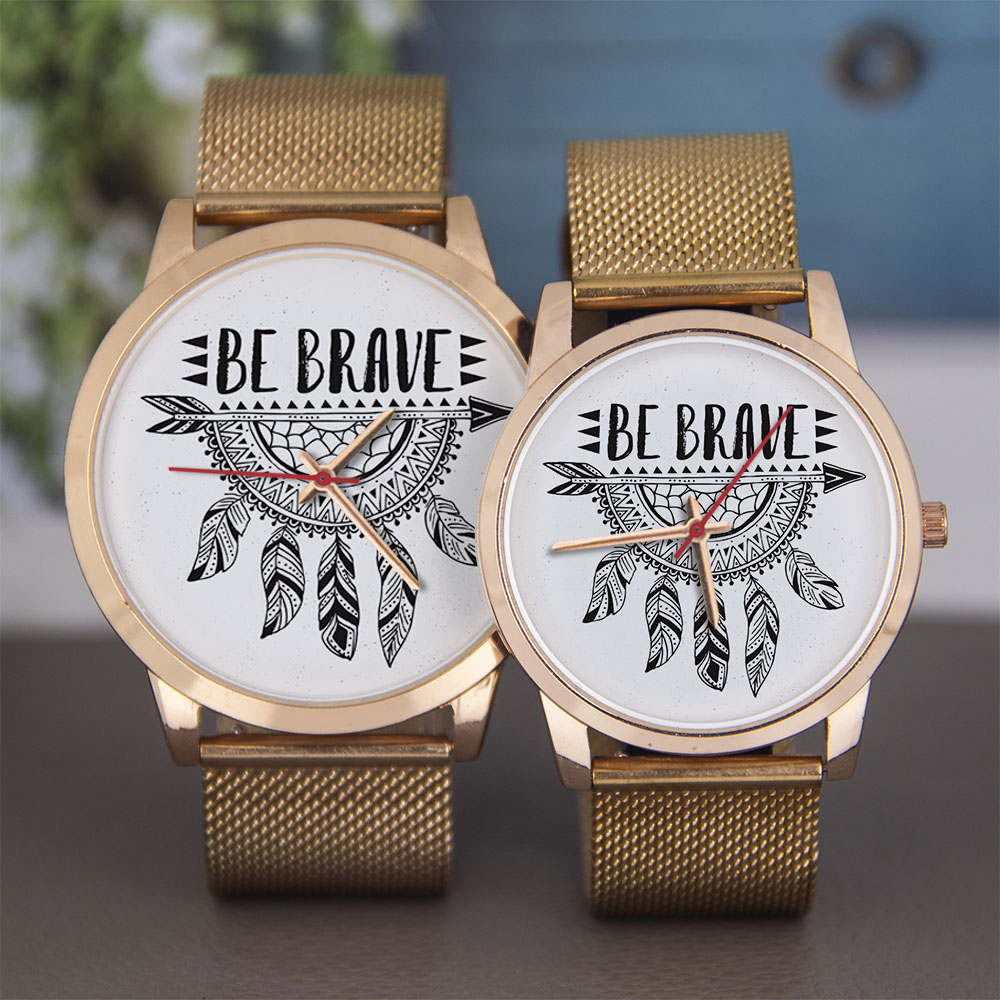Rose Gold Bracelet - Zegarek Arrow Cool Gift 45/38mm w