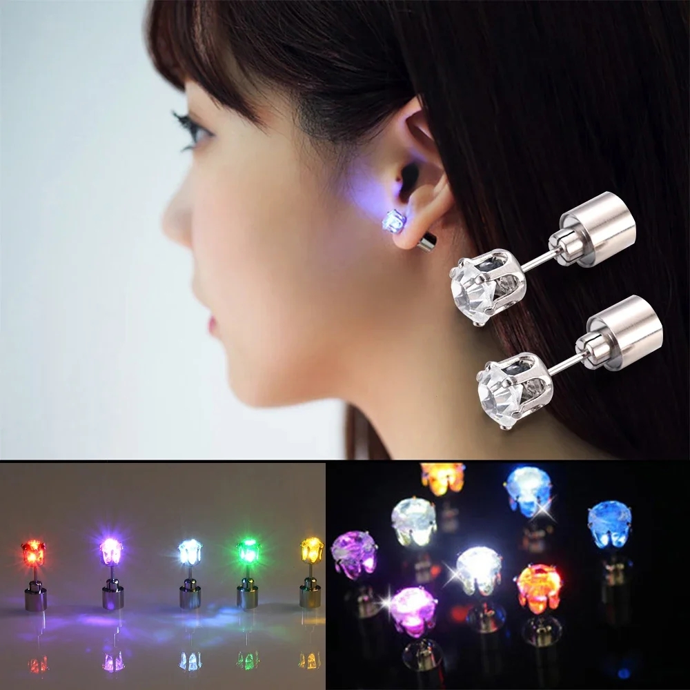 1 Para Kolczyki Led Light Up E – Diamond Stud Earrings recenzja i cena