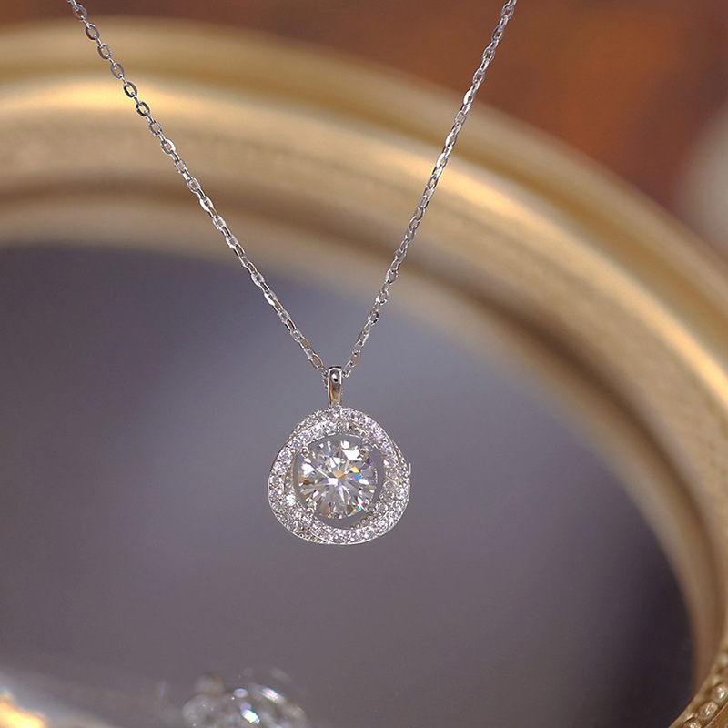 Biżuteria ze srebra próby 925, – Crystal Choker Necklace recenzja i cena