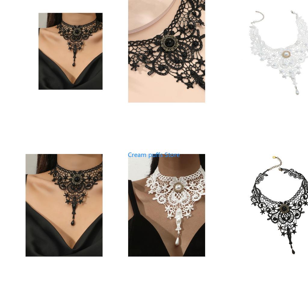 50LE koronkowy Choker naszyjni – Crystal Choker Necklace recenzja i cena