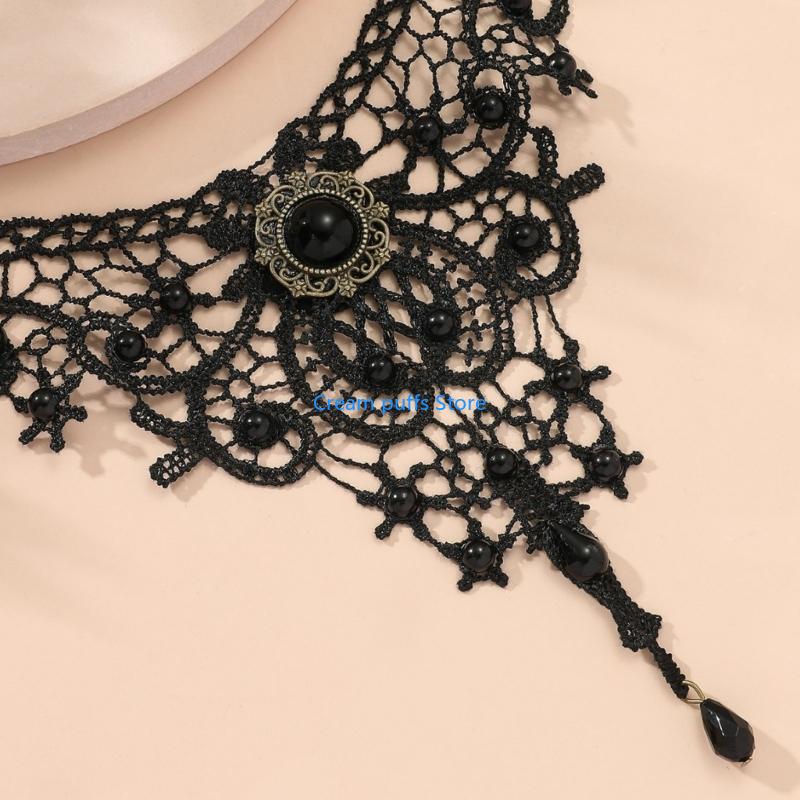 50LE koronkowy Choker naszyjni – Crystal Choker Necklace recenzja i cena