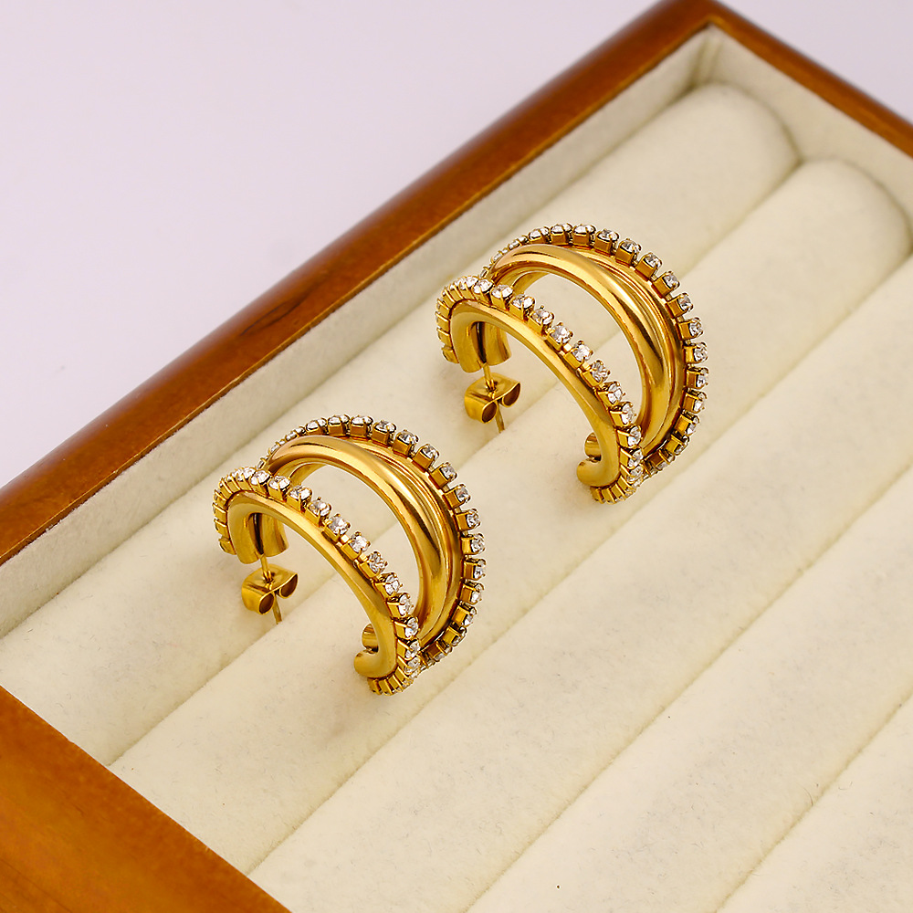 Akcesoria DIY Wykwintne kolczy – Diamond Stud Earrings recenzja i cena