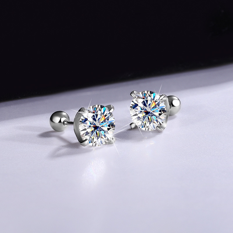 1/2 karatowe kolczyki sztyfty  – Diamond Stud Earrings recenzja i cena