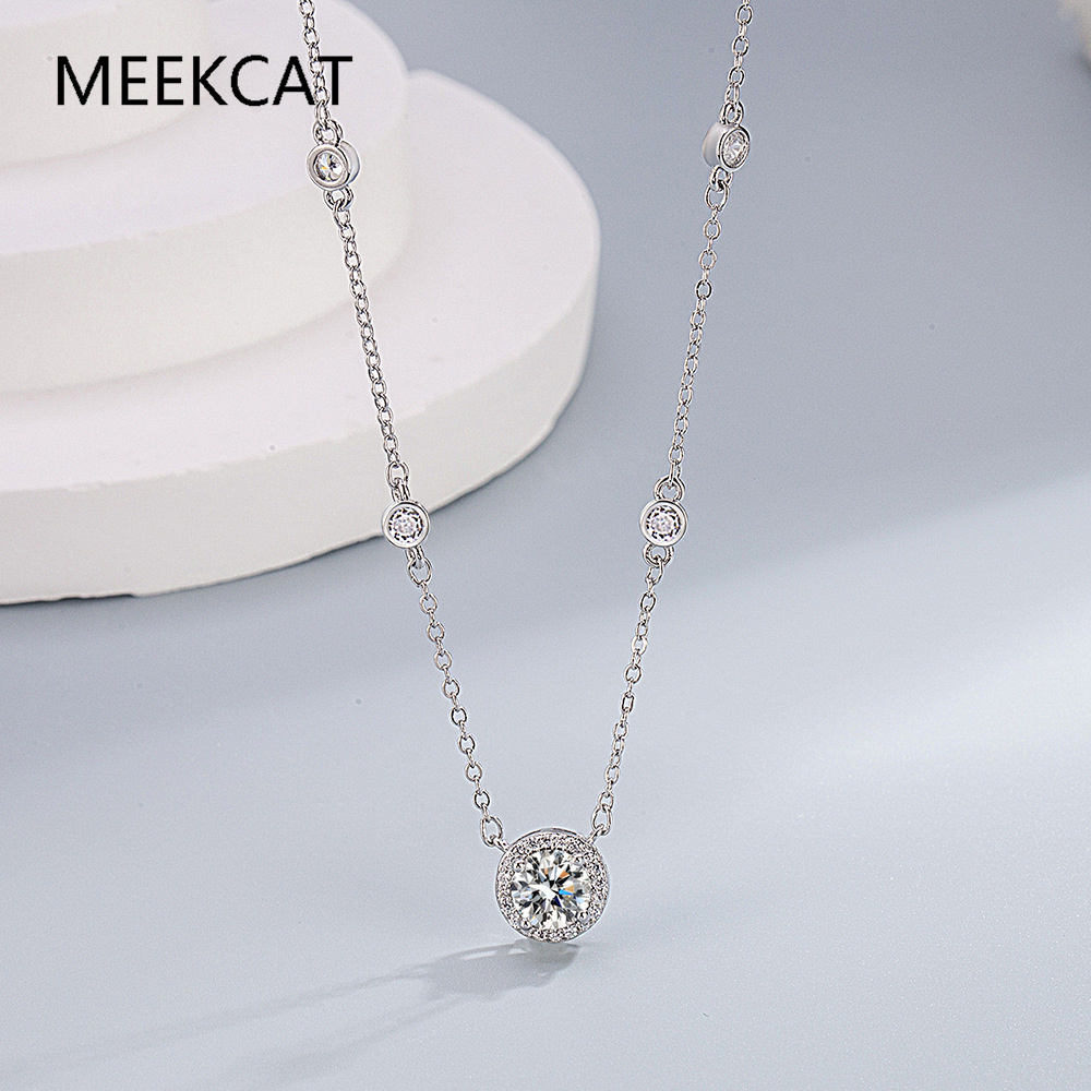 Naszyjniki z moissanitem 1/2/3 – Crystal Choker Necklace recenzja i cena