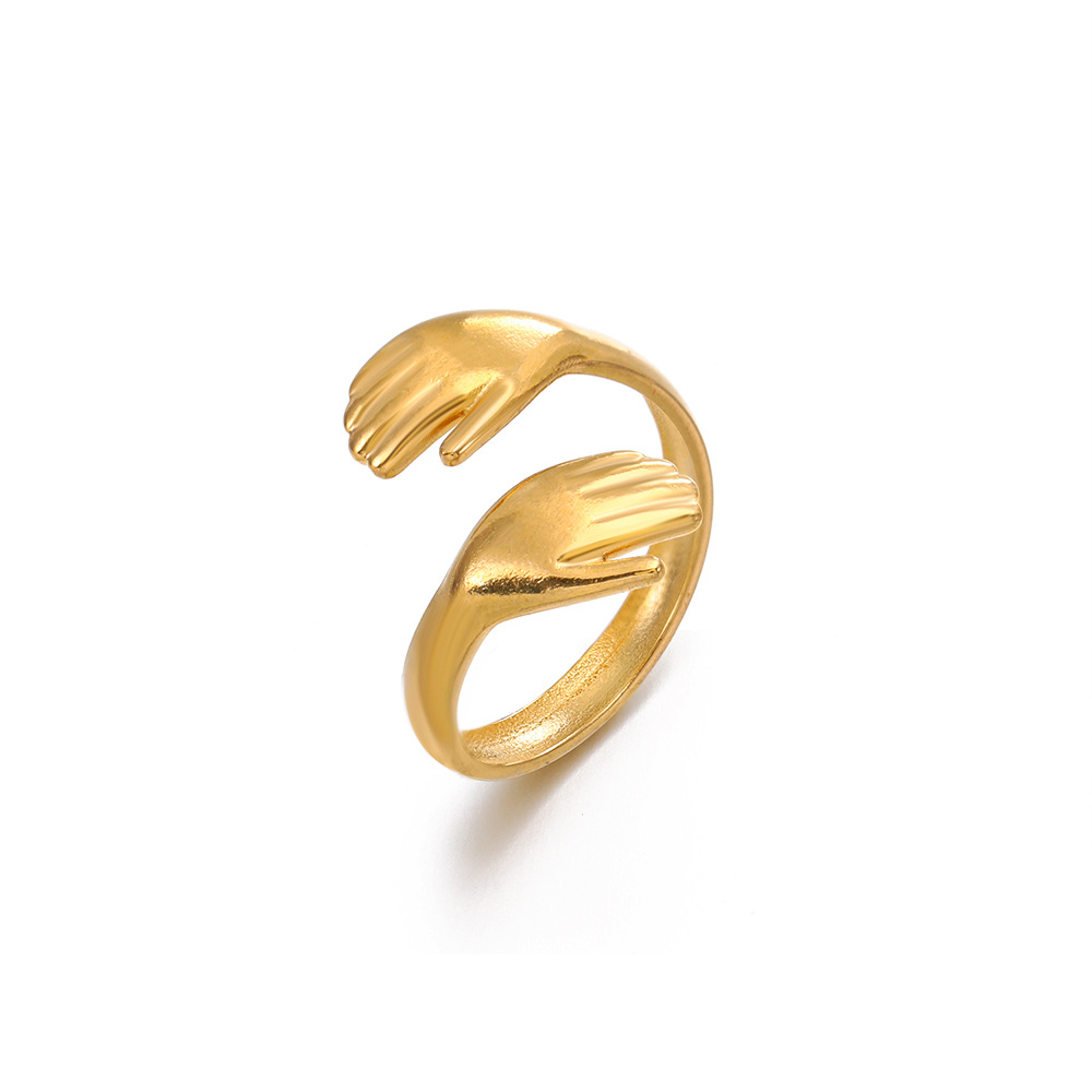 Pierścionek z motywem wzajemne – Minimalist Ring Stackable recenzja i cena
