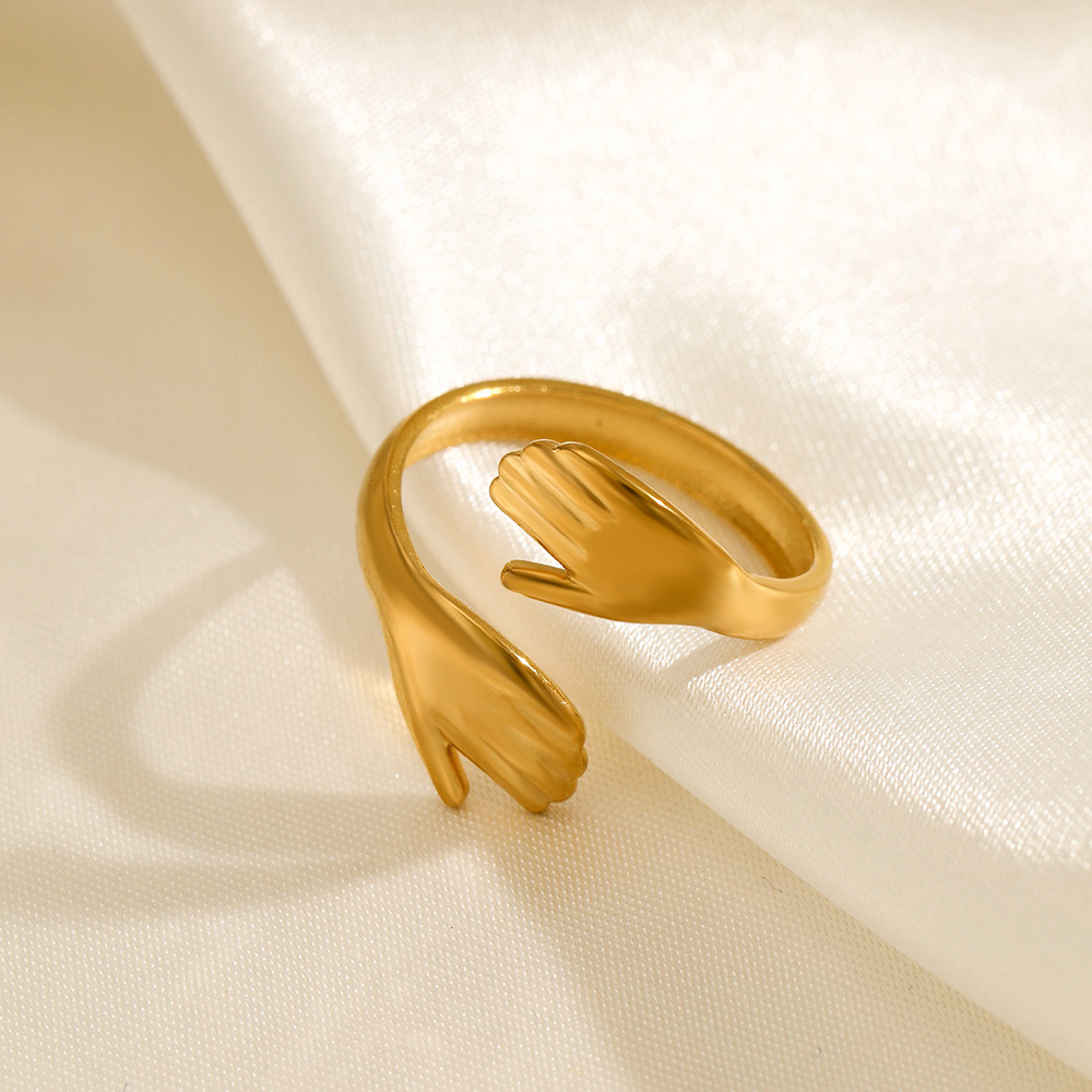 Pierścionek z motywem wzajemne – Minimalist Ring Stackable recenzja i cena