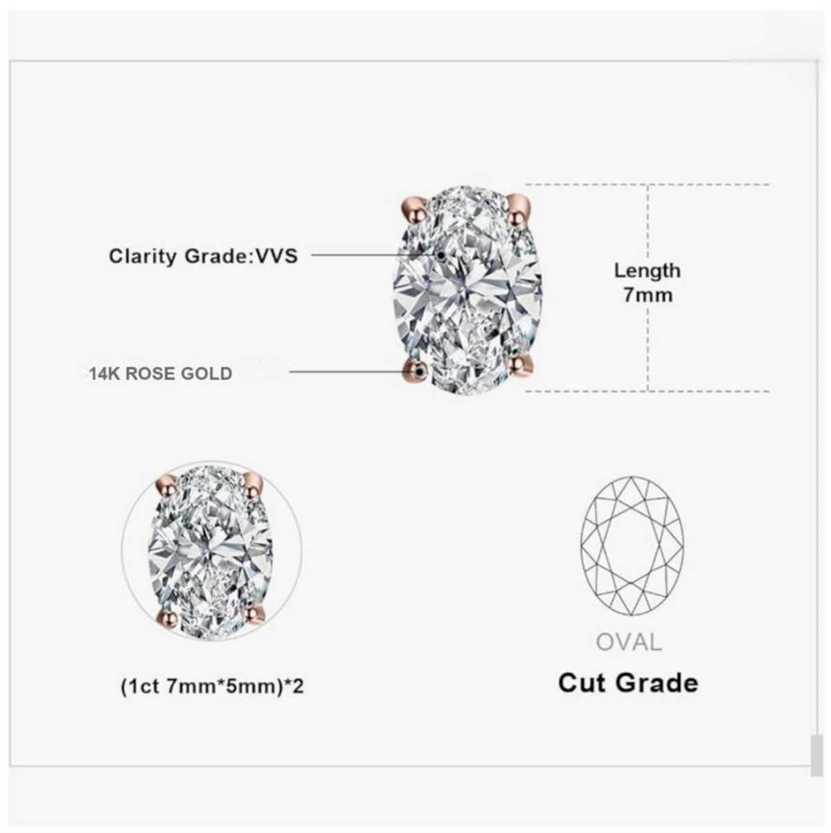 14-karatowe złoto fizyczne pra – Diamond Stud Earrings recenzja i cena