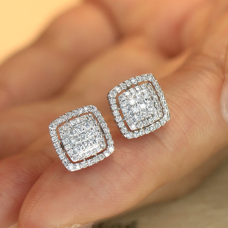 Kazuo luksusowa biżuteria z 18 – Diamond Stud Earrings recenzja i cena