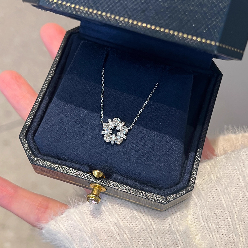 Naszyjnik damski z zawieszką w – Crystal Choker Necklace recenzja i cena