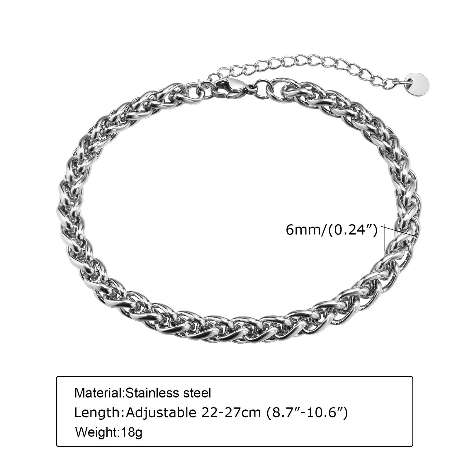 Vnox Cuban Chain Anklets dla m – Jc Jewelry & Watches Photos recenzja i cena