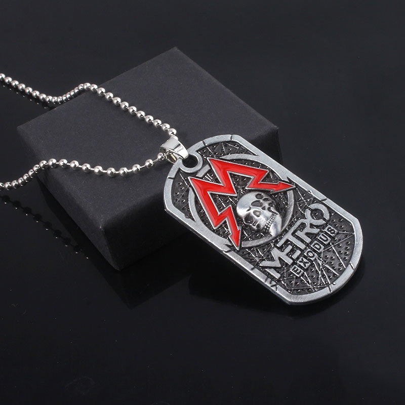 Gra Metro Exodus 2033 brelok k – Mens Dog Tag Necklace recenzja i cena