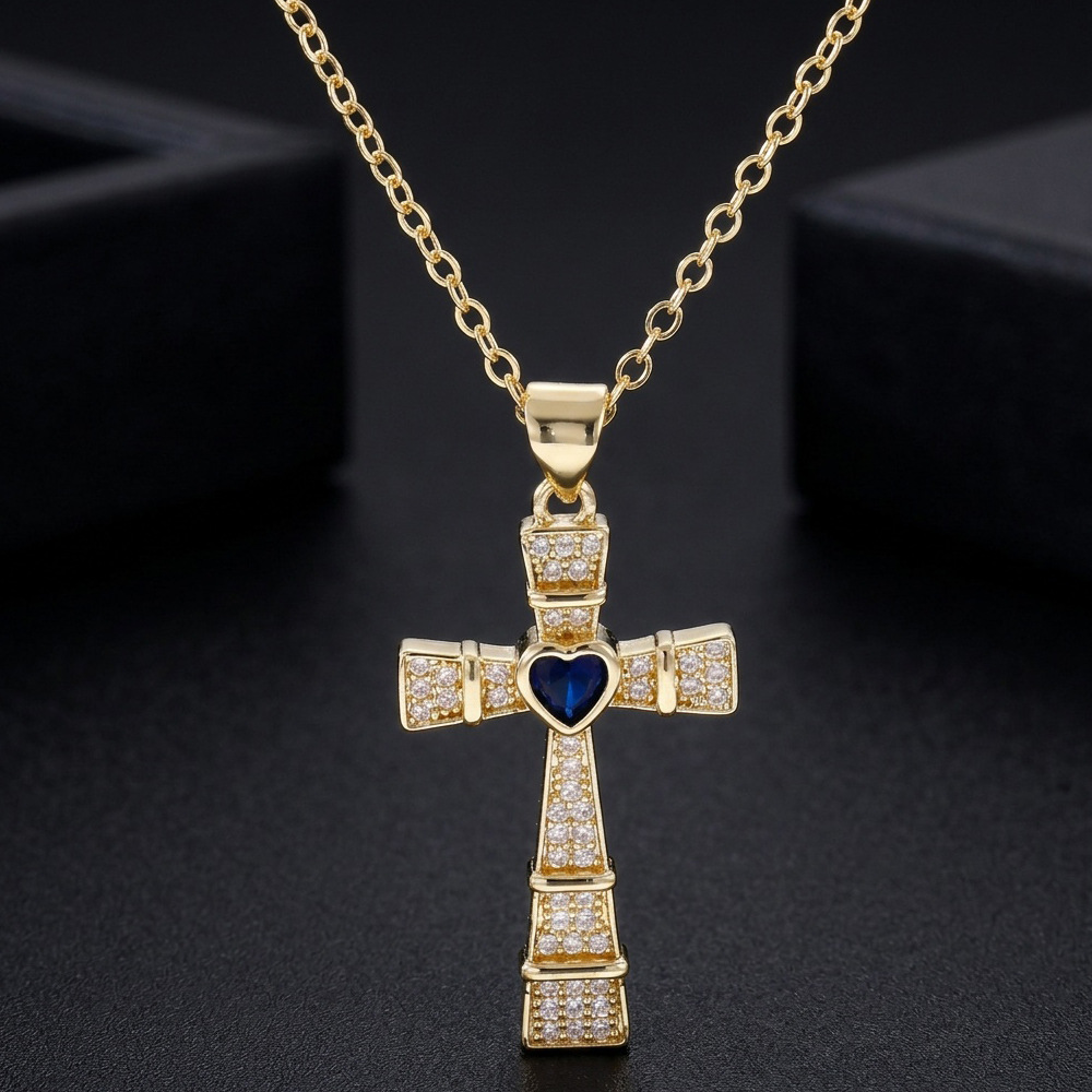 Modny naszyjnik z zawieszką w  – Crystal Choker Necklace recenzja i cena