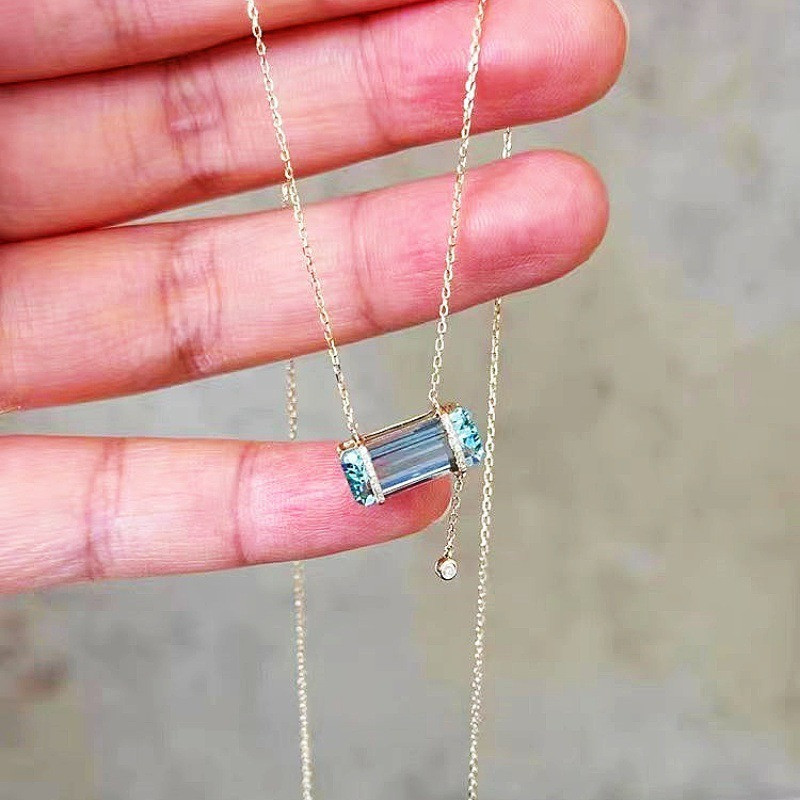 Naszyjnik z zawieszką w kształ – Crystal Choker Necklace recenzja i cena