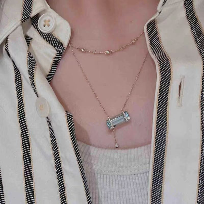 Naszyjnik z zawieszką w kształ – Crystal Choker Necklace recenzja i cena