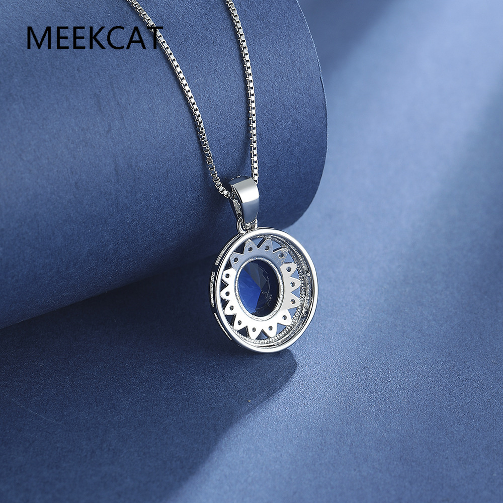 Owalny Szafir Syntetyczny w Sr – Crystal Choker Necklace recenzja i cena