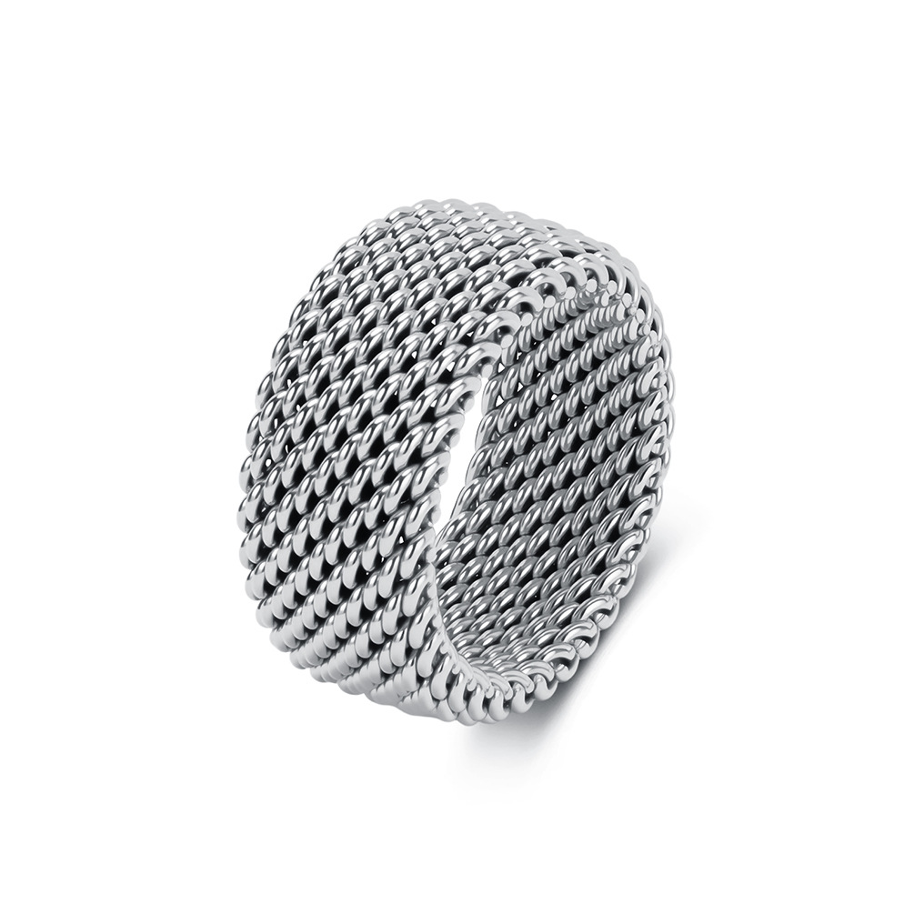 Modne pierścionki ze stali nie – Minimalist Ring Stackable recenzja i cena