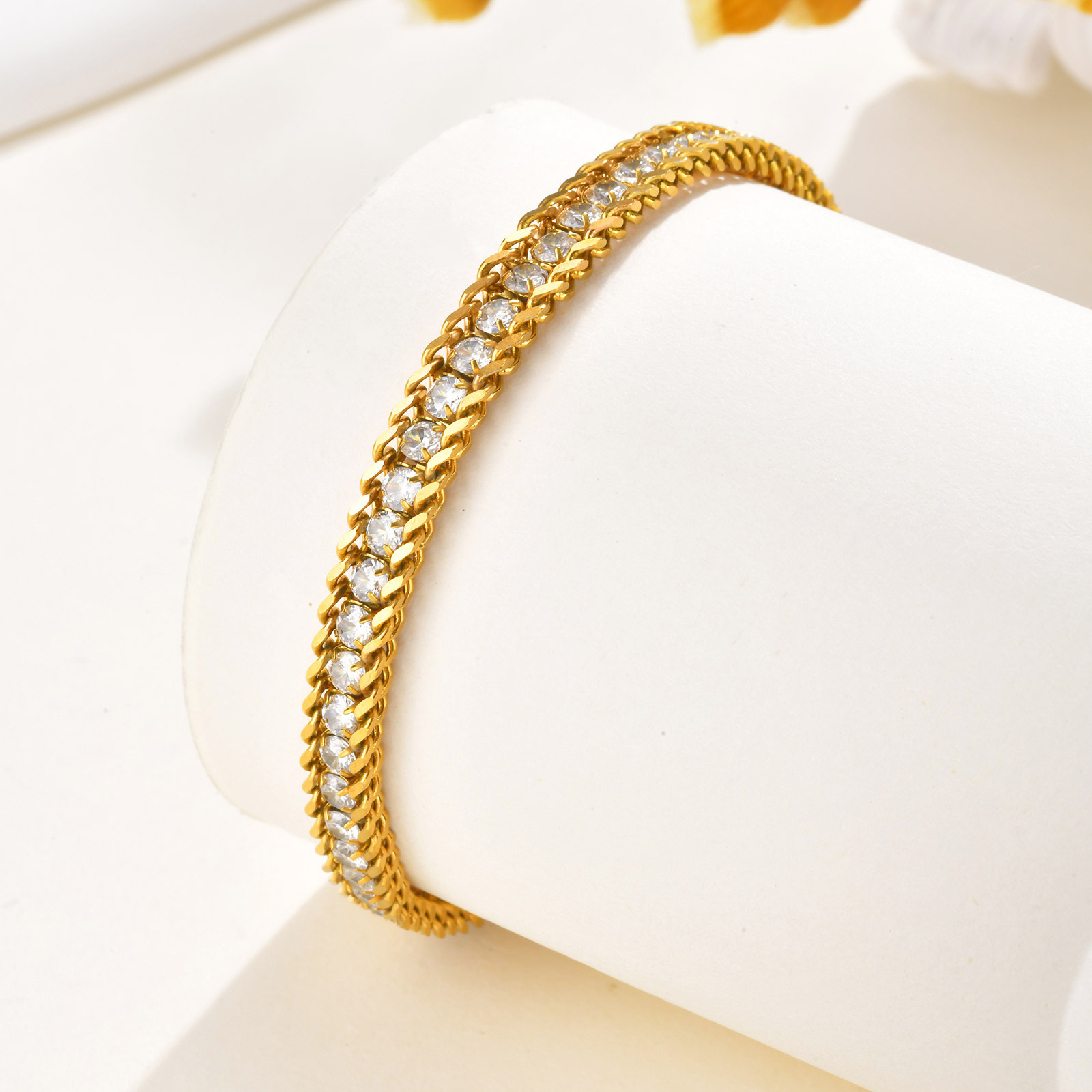 Vnox Stal nierdzewna Biała cyr – Jc Jewelry & Watches Photos recenzja i cena
