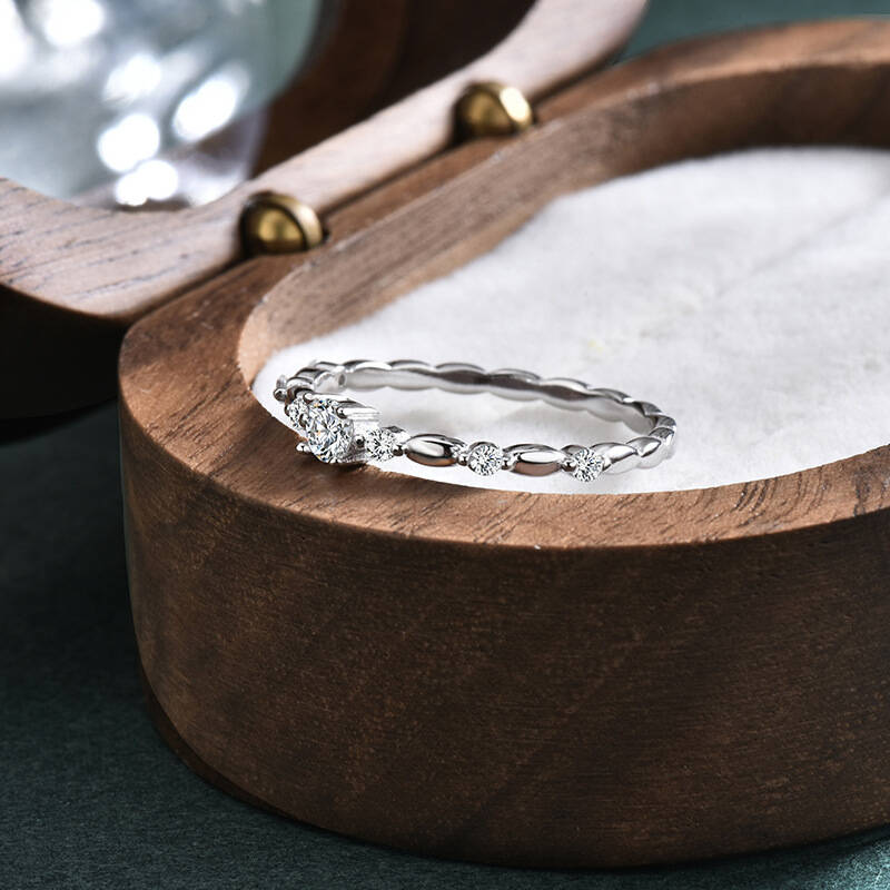 Pierścionek ze srebra próby 92 – Minimalist Ring Stackable recenzja i cena