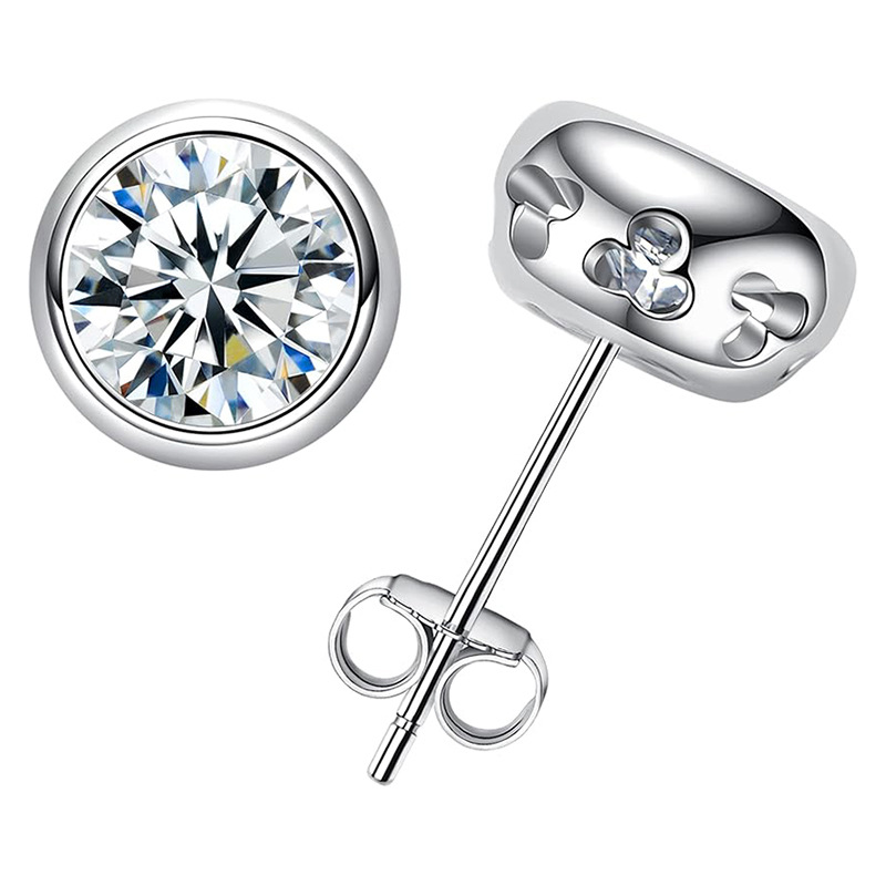 Prawdziwe kolczyki sztyfty z m – Diamond Stud Earrings recenzja i cena