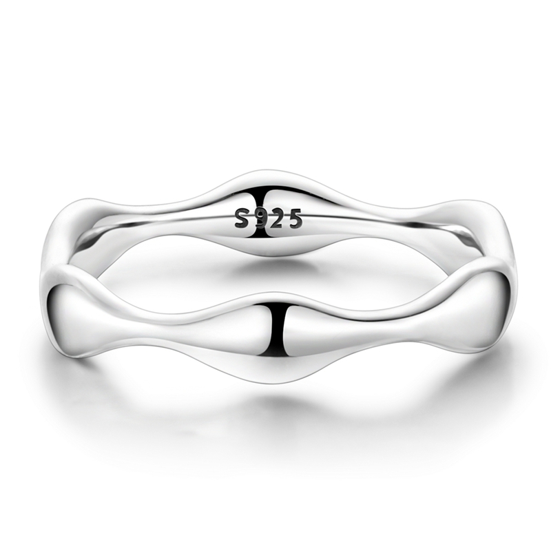 Pierścionek z falistą, nieregu – Minimalist Ring Stackable recenzja i cena